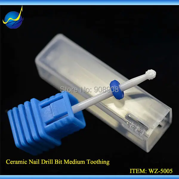 

Free Shipping 1PC Nail Ceramic Drill Bits Ball Cuticle Cleaner For Nail Art Salon Chiropody Podiatry Manicure Pedicure Tools