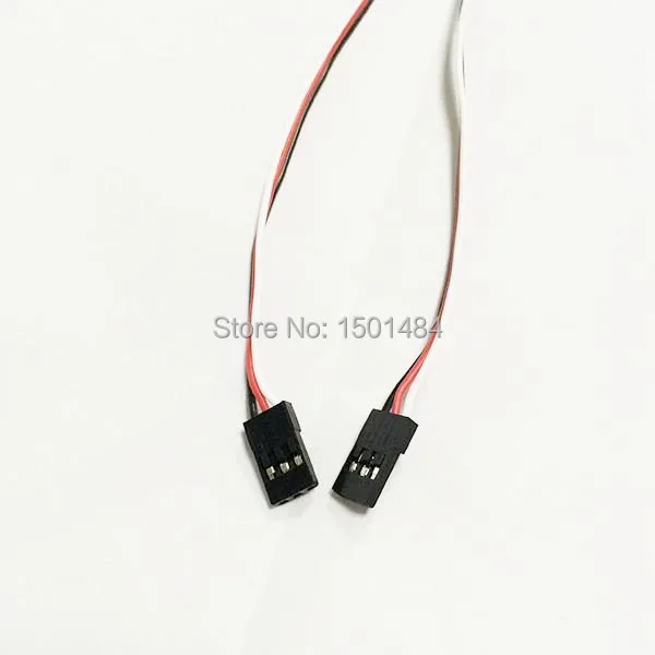 Cable de extensión de Servo de alta calidad, 10 piezas, 200mm, 20CM, Cable de alambre de plomo para helicóptero RC Car JR FUTABA