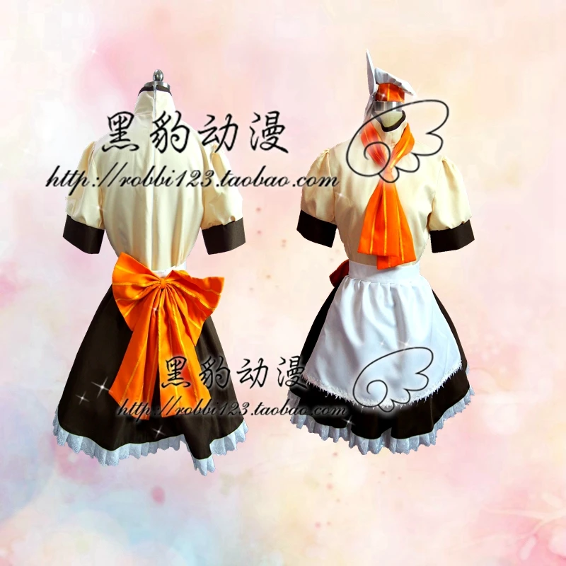 

Women Girls Cute Lolita Maid Dress Halloween Party Cosplay Costumes H020