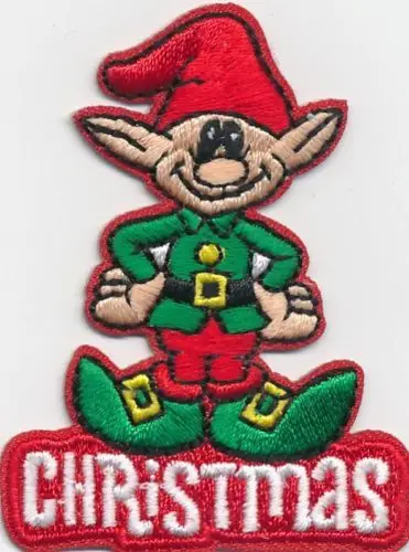 Girl Boy Club CHRISTMAS ELF Event Project PARTY Patches Crests Badges SCOUT GUIDE