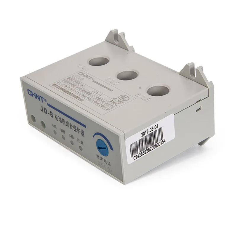 CHINT 5A/20A/80A/160A Current Overload and Phase Loss Motor Protective Relay Protector 220V 380V 20A-80A 2A-20A JD-8 JDB-1