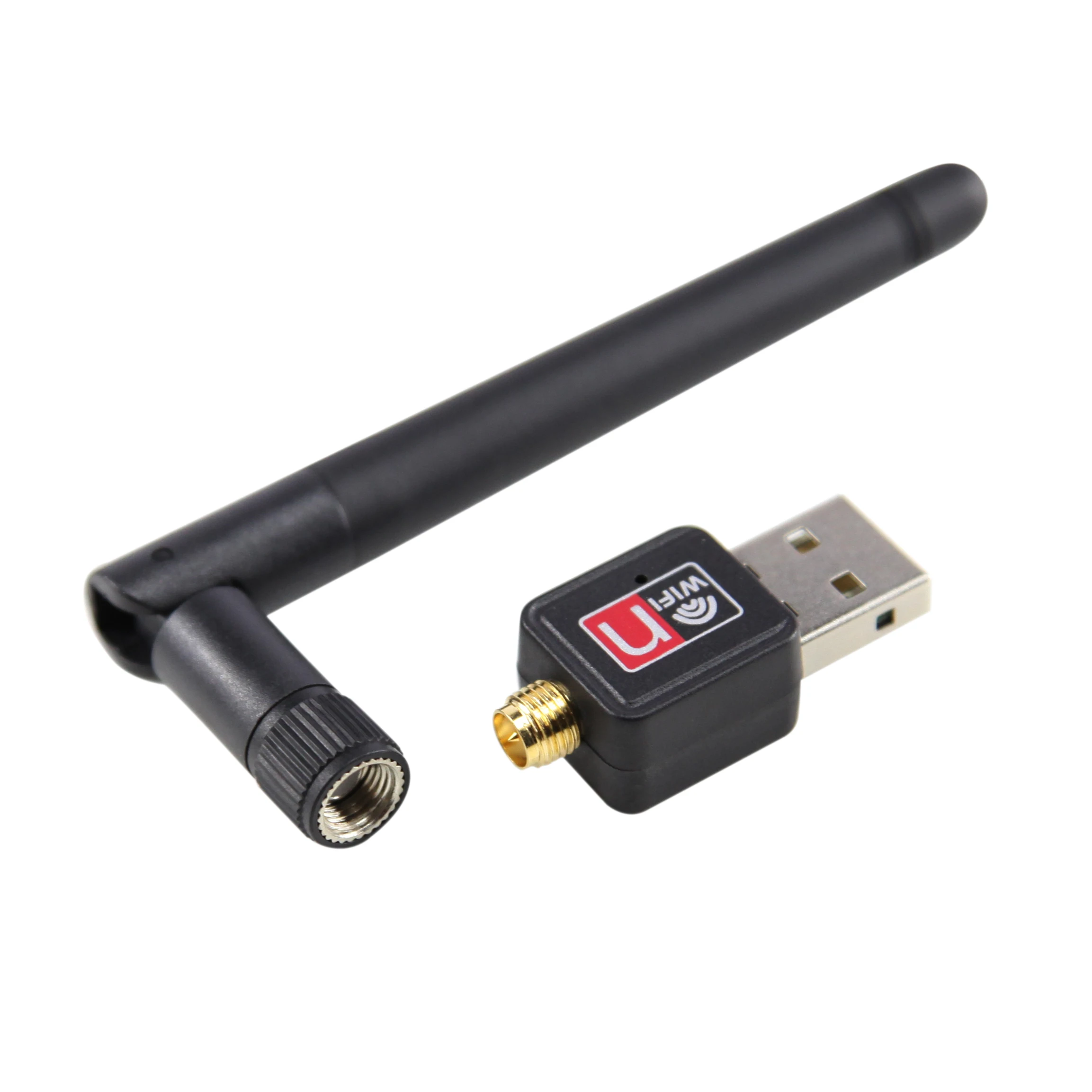 150Mbps 2.4GHz USB WiFi Dongle Wireless Network Card Receiver Adapter With Antena For Laptop Desktop PC Computer NC1506B