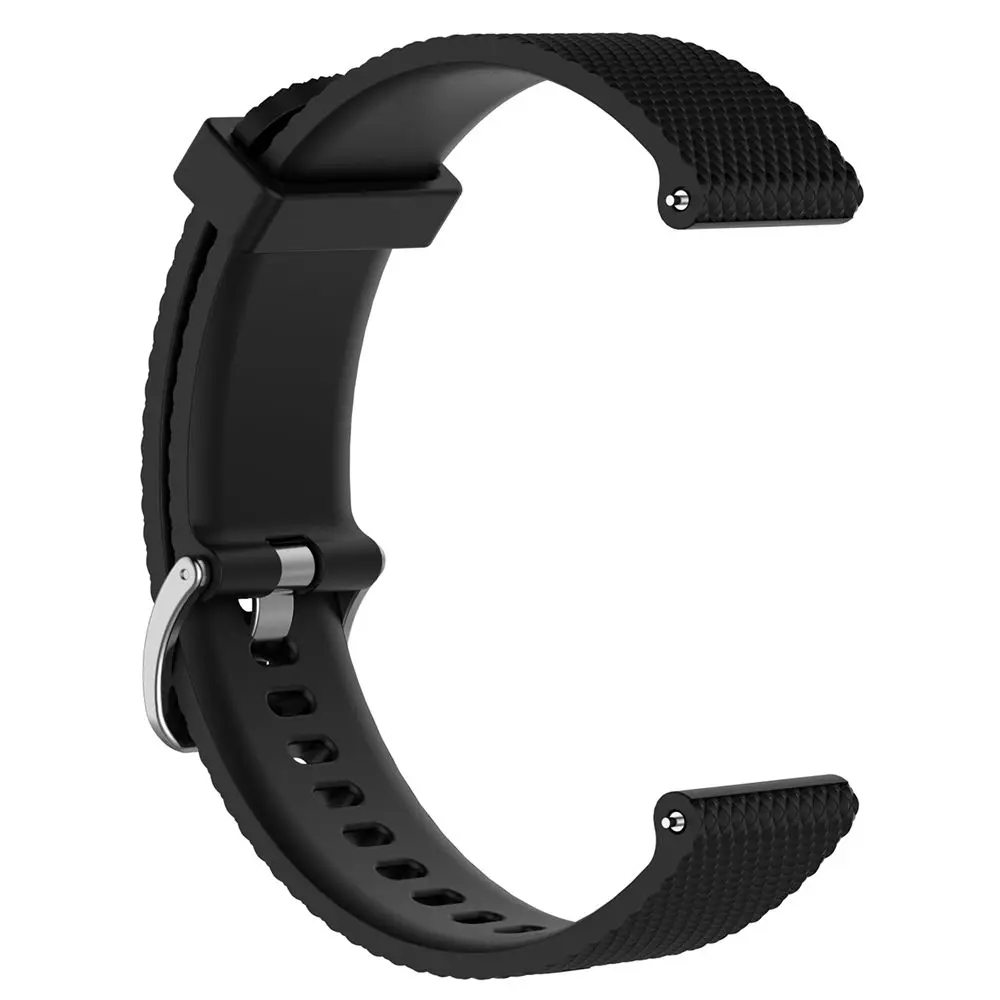 Silicone Smart Watchband Bracelet Wrist Strap 20mm /22mm for Samsung Galaxy Watch 42mm /46mm SM-R800 GPS Smart Watch Band Strap