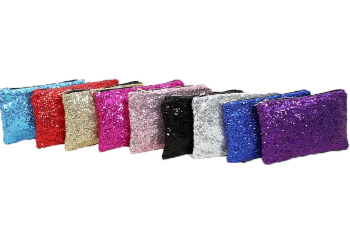 Luxury Sequins Hand Bag Taking Late Package Day Clutche Bag Sparkling Dazzling Sequins Clutch Bags Purse Handbag