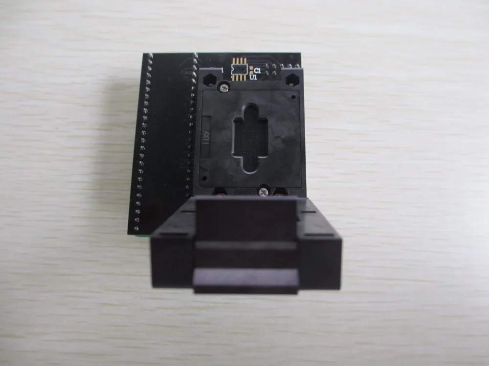 RT-BGA63-01 V2.0 EMMC NW267 BGA 63 Adapter For RT809H and TNM5000 Programmer 0.8MM 9x11cm border limiter