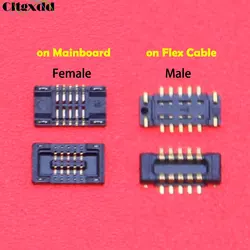 Cltgxdd 1PCS Touch Screen FPC FFC Connector Port Plug For fingerprint on Mainboard / Flex Cable For Xiaomi Max Redmi 3S / Note 4