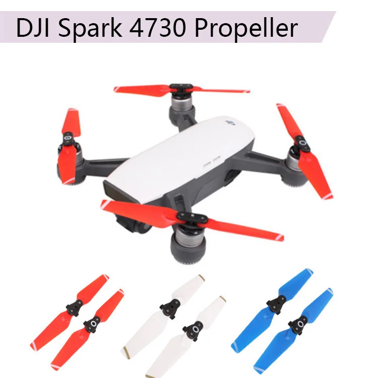 Hélice de liberación rápida para Dron DJI Spark 4730F, accesorios para cámara, plegable, 4 piezas, 4730