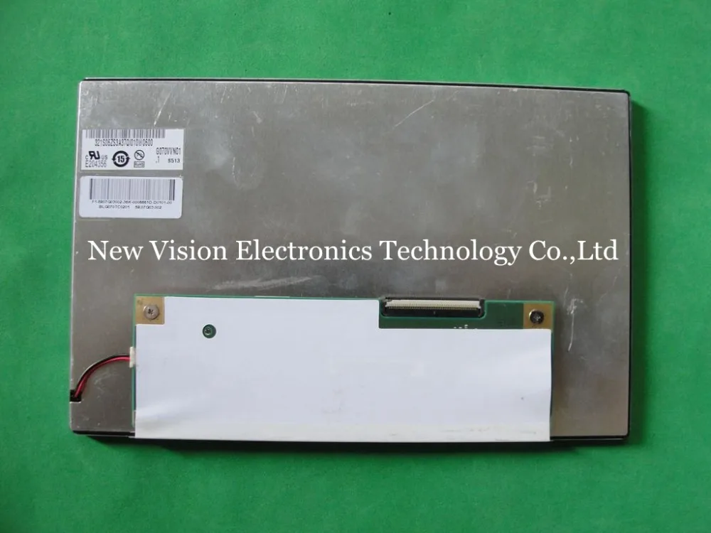 

G070VVN01 G070VVN01.1 G070VVN01.2 Original 7 inch 800*480 Industrial LCD Display Module for AUO
