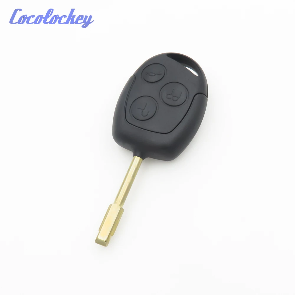 

Cocolockey Remote Key Fob Case Fit for FORD Mondeo Fiesta 3Button Replacement Keyless Enter Key Shell Cover High Quality