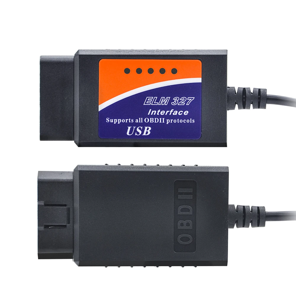 KINGBOLEN ELM327 V1.5 Bluetooth/ Wifi/ USB Optional Supports OBDII Protocols Car Diagnostic Tool OBD2 Auto Scanner