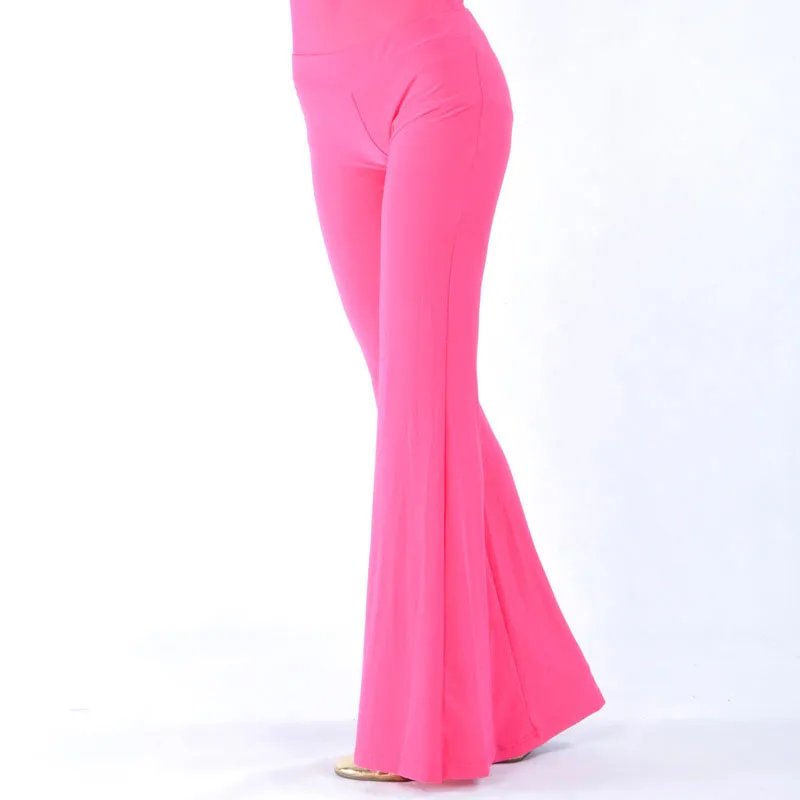 Cotton BellyDance Practice Pants Training Long Pant Dancing Clothes Tight Trousers For Dancing