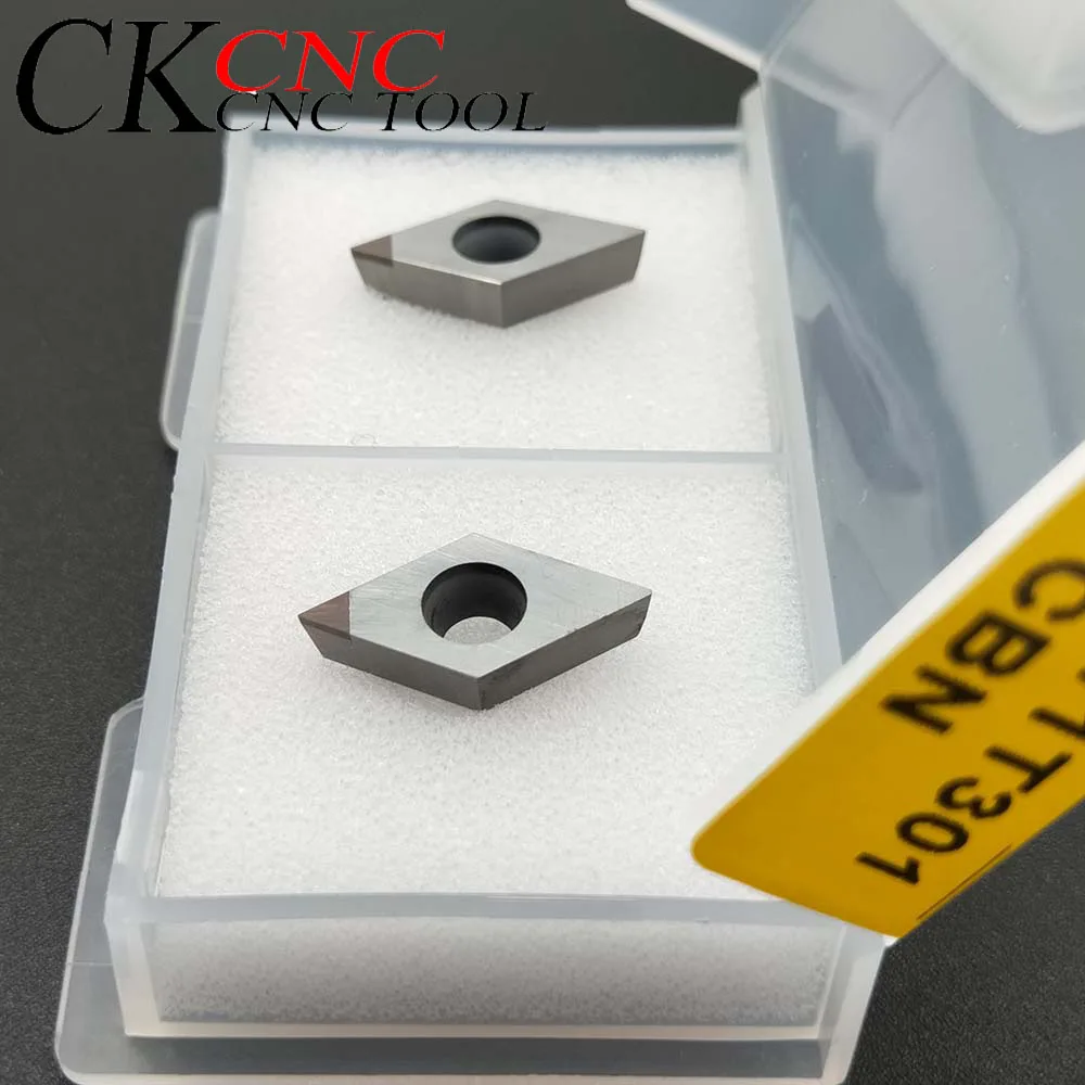 1pcs DCGT11T301 CBN CNC lathe  turning tool Machining steel, harder materials, hardened materials Diamond cutter