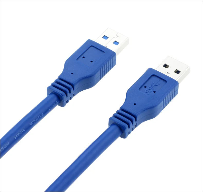 USB to USB Cable Type A Male to Male USB 3.0 Extension Cable for Radiator Hard Disk Webcom USB3.0 Cable Extender 30cm 60cm 1m 3m