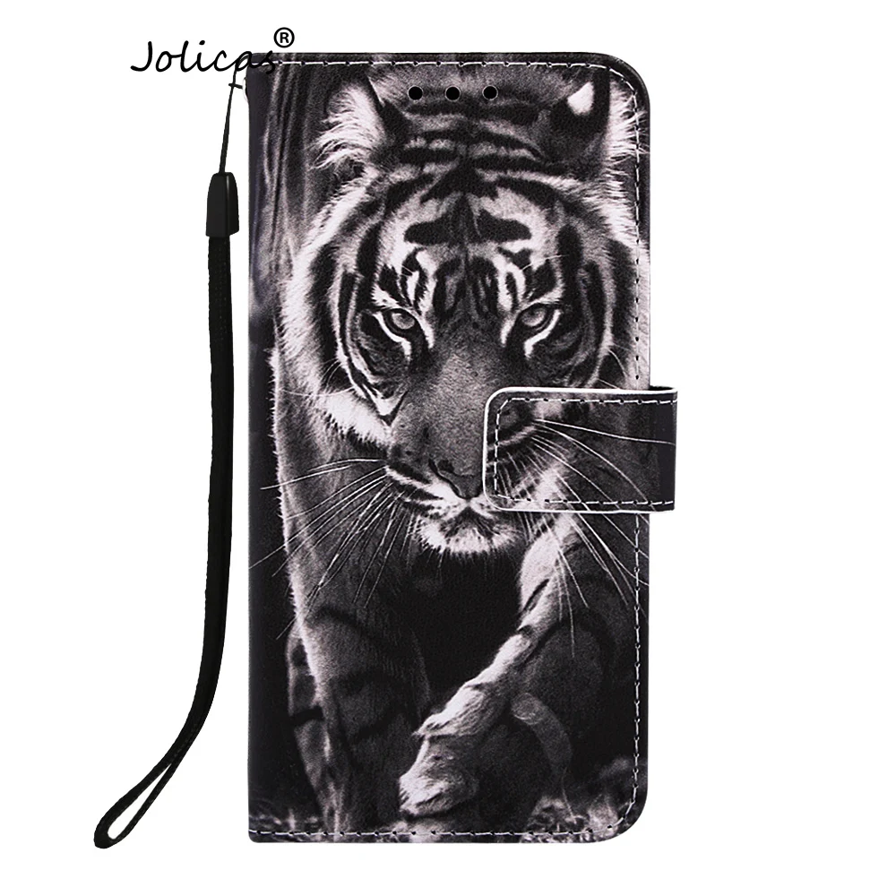 Phone Cases For etui Samsung A40 Flower Luxury Back Cover Case sFor Coques Samsung Galaxy para A40 PU Leather Flip Wallet Case