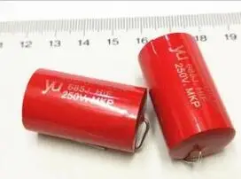 

One Lot 8pcs 30UF 250V Tubular Audio Capacitor New
