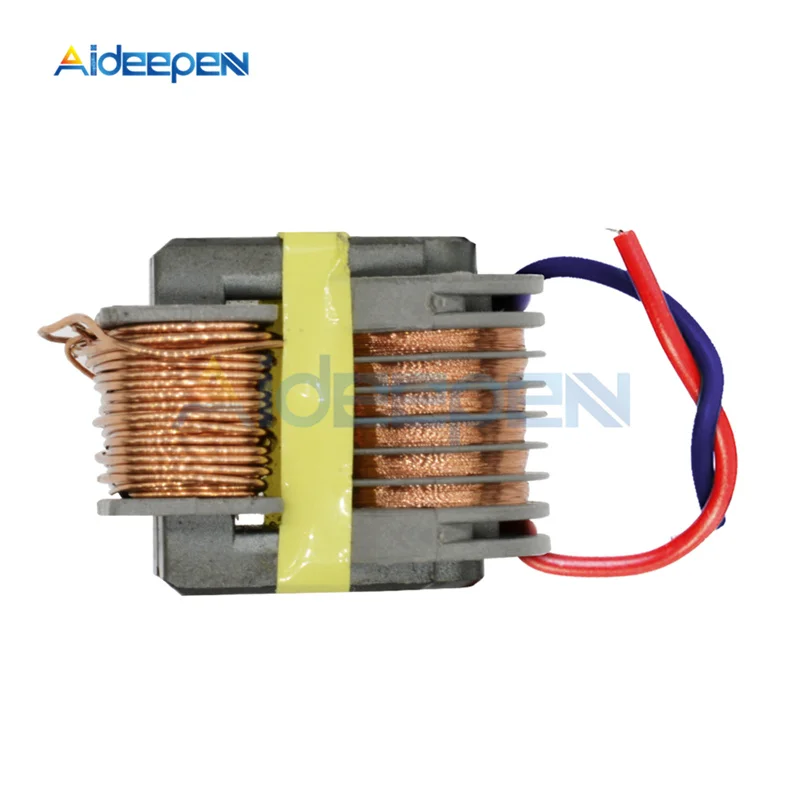 وحدة محول فولطية عالية التردد 12 فولت 15KV تيار مستمر ، مولد مقوس لفائف الفولتية ، مقوي مهايئ طاقة مهايئ
