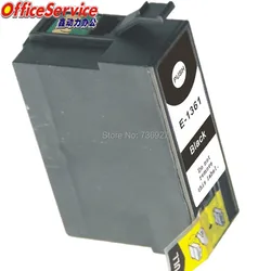 5 Black T1361 Compatible Ink Cartridge  For Epson Workforce K101 K201 K301 inkjet printer