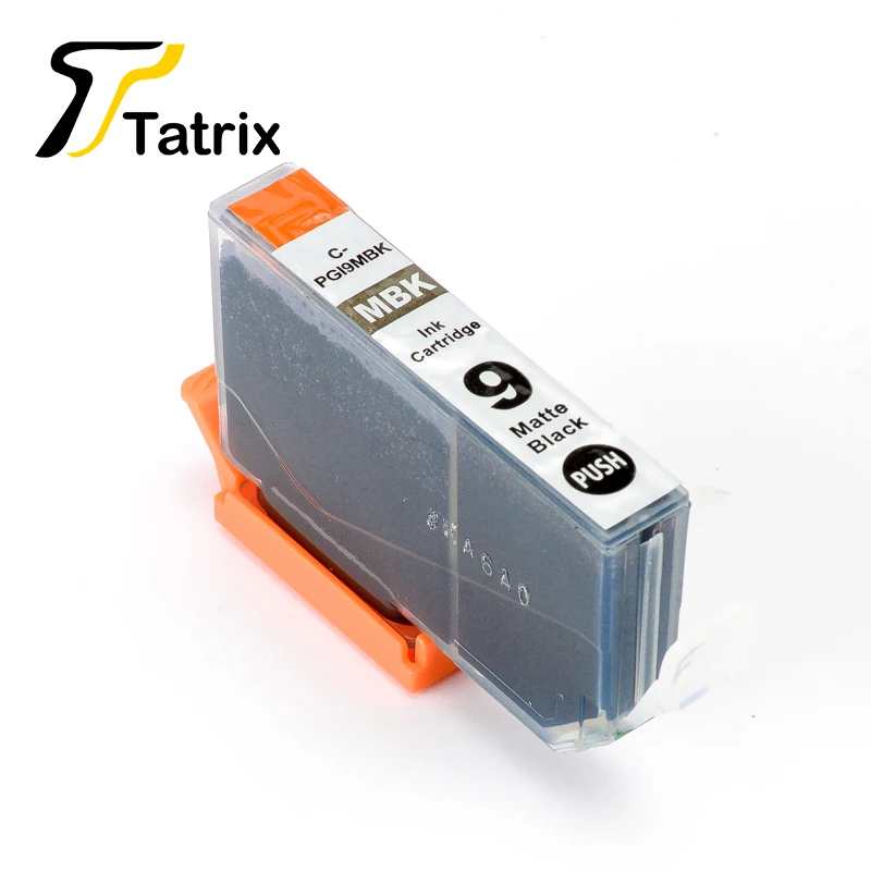 Imagem -04 - Tatrix Pgi-9 Pgi9 para Canon Pgi-9 com Chip Cartucho de Tinta Compatível para Canon Pixma Pro 9500 Mx7600 Ix7000 Ix7000 Rfb Mx7600