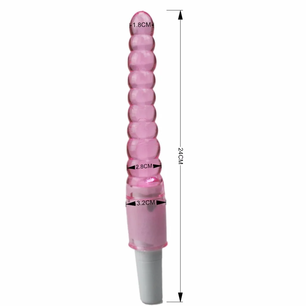 Anale kralen Vibrator Volwassen Producten Anale Soort vagina clit vibrerende Butt Plug Flexibele Anale Seksspeeltjes