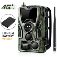 5000Mah Lithium Battery Trail Wildlife Cameras 4G FTP MMS SMS SMTP Wireless Hunting Camera HC801LTELI Cellular Photo Traps