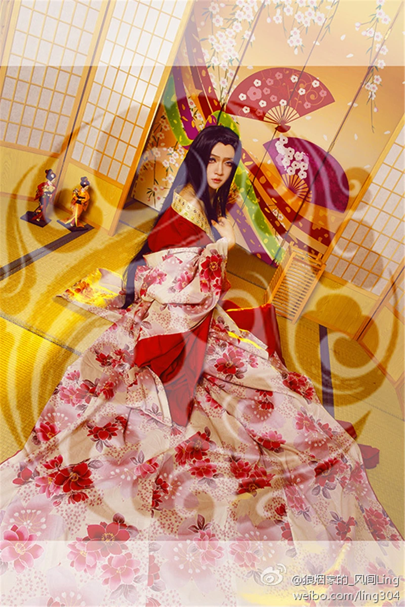 Irelia H Store Sakuran Cosplay Oiran cosplay costume oiran kimono cosplay