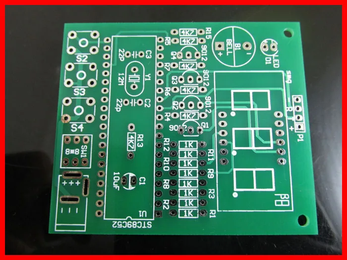 Kit de distância ultrassônico de solda diy eletrônica