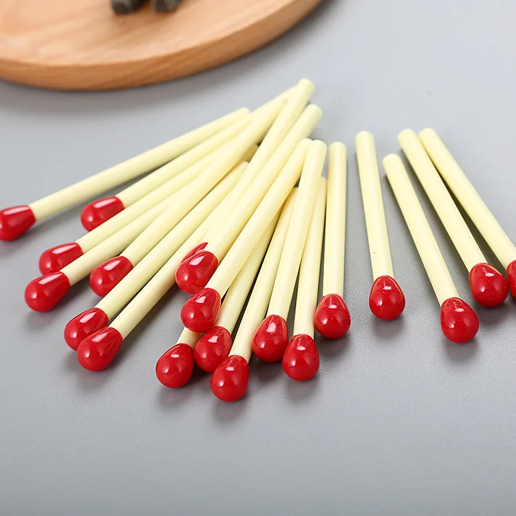 5 PCS Creative Stationery Cartoon Match Ballpoint Pen Lovely Student Award Gift Match Pen  Kawaii Kids Stationary