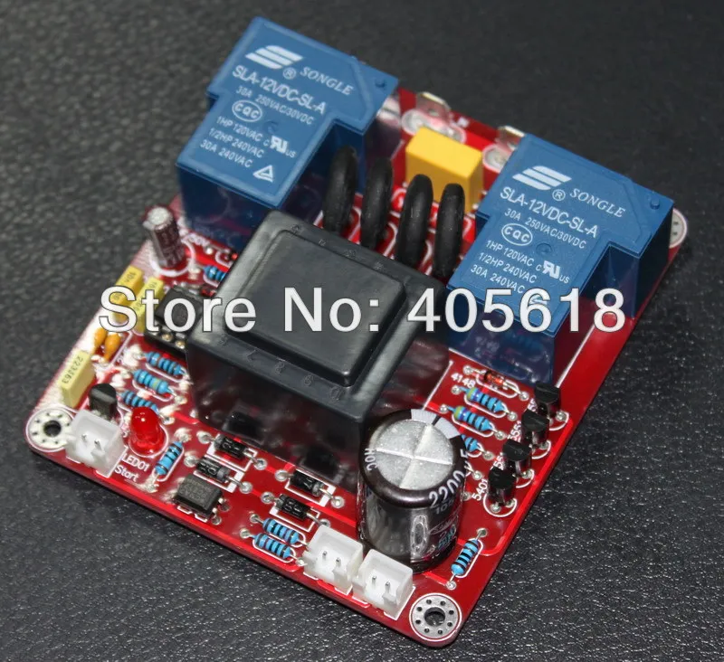 Class A power soft start delay temperature protection board 110V/220V 2000Wmax GREAT QUATITY