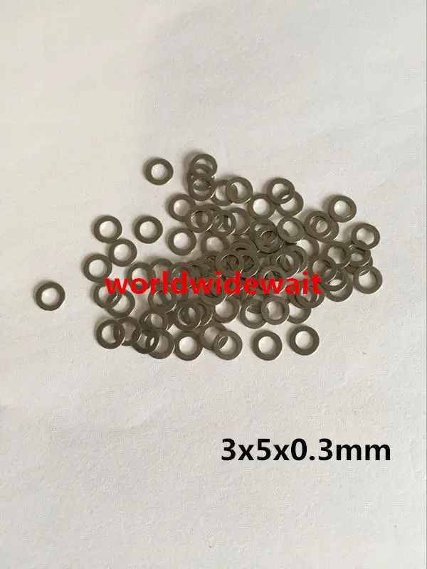 

100Lots 304 Stainless Steel Flat Washer 3x5x0.3mm for Pop Rivet ZMM