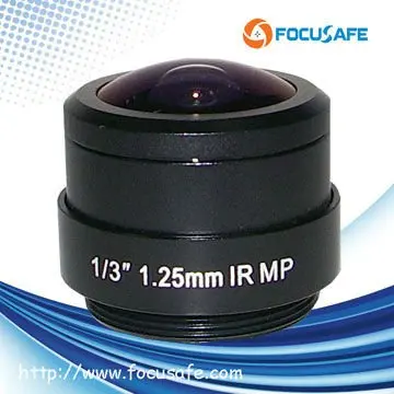 Focusafe 5Megapixel CS Mount Fisheye Lens 1/2