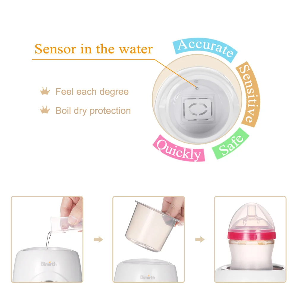 2018 bezpieczne bez BPA stałe ogrzewanie wielofunkcyjny praktyczny podgrzewacz do mleka przenośny podgrzewacz do butelek dla niemowląt ciepły Esterilizador