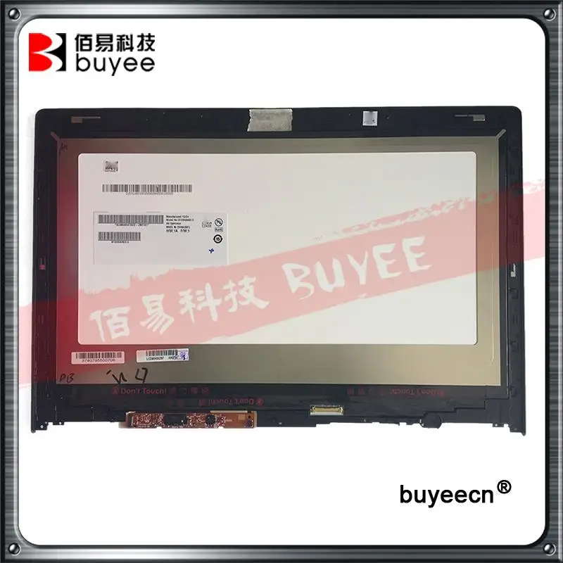 Original New 13.3 Inch Touch Digitizer For Lenovo Yoga 2 13 LP133WF2-SPA1 LCD Screen Assembly With Frame 1920*1080 Replacement