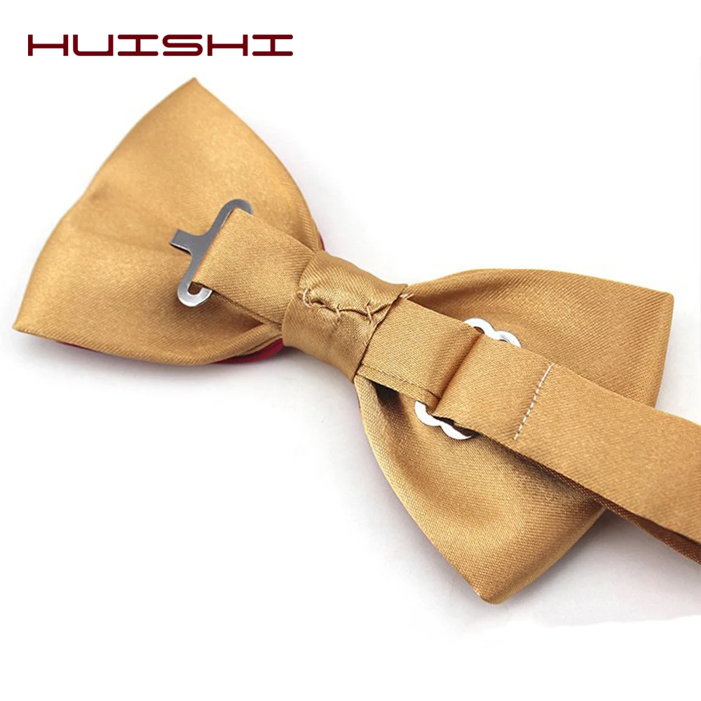 Elegant Men\'s Bow Ties For Men Classic Suit Neckwear Man Bowtie Fashion Solid Color Two Tone Splicing Bow Tie Suit Accessories