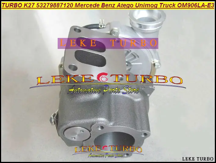 TURBO K27 53279887130 53279887192 53279707130 53279707192 For Turbocharger Mercede Benz Atego Unimog Truck 2001- OM906LA E3 6.4L