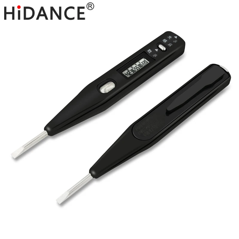 HiDANCE indicatore Elettrico voltage meter digital voltmetro 12 V-500 V Presa A Muro AC DC Presa di Corrente del Sensore del Rivelatore tester Della