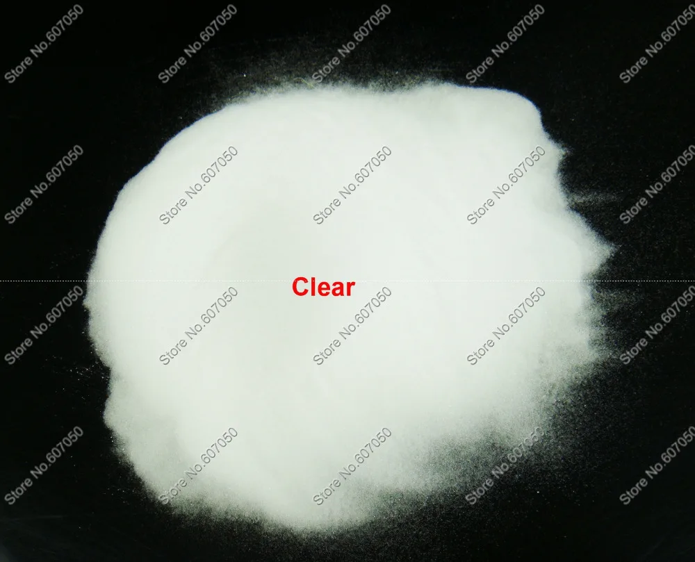 50gram x Clear Color Acrylic Dust Powder Pigments for DIY Acrylic Manicure Nail Tips System Materials