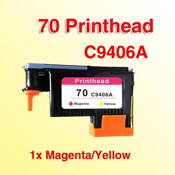 1x compatible for 70 C9406A Magenta/Yellow Printhead compatible for hp70 Z3100 Z5200