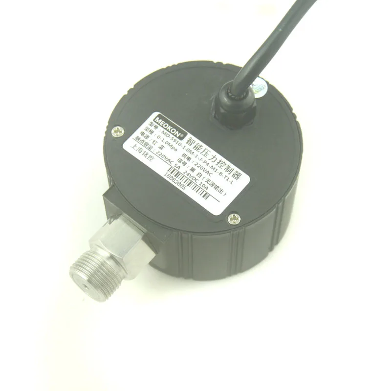 80mm S910 Digital pressure controller automatic electronic pressure gauge switch water or air manometer default M20*1.5