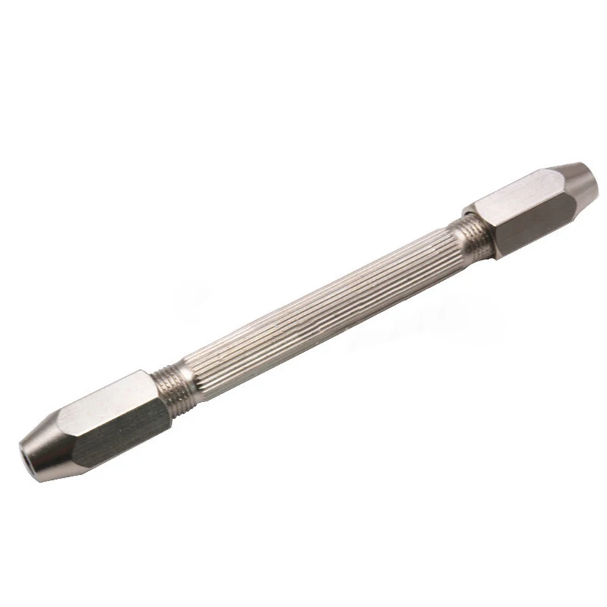 1 Bộ Hai Đầu Đồng Chuck Máy Khoan Cầm Tay Dụng Cụ Khắc 0.5-2Mm Xoắn Mũi Khoan 0.5-3.2Mm Bằng Tay Đấm Kết Hợp Bộ