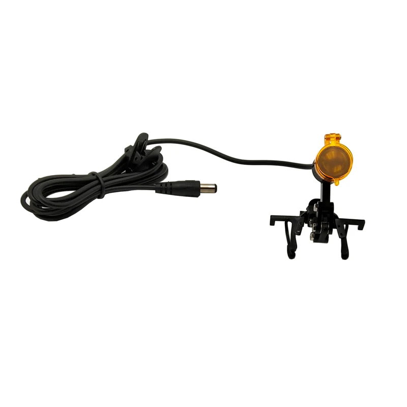 Metal Clip Dental Surgical Medical Operation Spotlight Head Light for Loupe Binocular Magnifier Dental Use