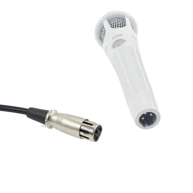 Microphone à condensateur XLR professionnel à Large diaphragme, E-300, avec support, pour Studio, ordinateur, enregistrement Vocal, karaoké