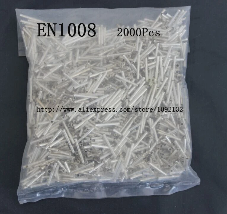 EN1008 18AWG 1.0 anked cord end insulating terminal wire ferrules 2000pcs/lot