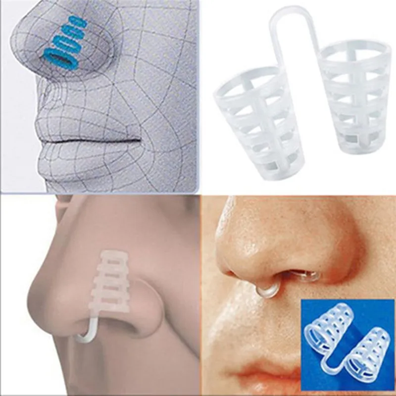 10pcs Professional Anti Snoring Device Anti Snore Nose Clip Relieve Snoring Snore Stopping Health Care For Men Women