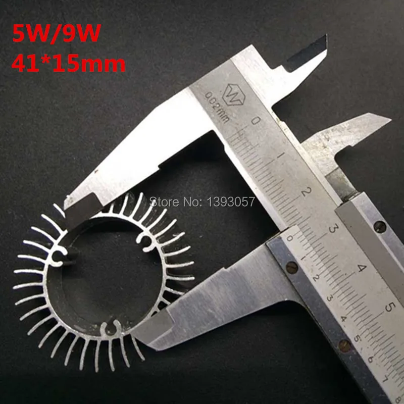 20pcs/lot LED Aluminum Heatsink LED Radiator For 5W 9W High Power Lamp DIY LED Cooler dissipador de   calor UFO PCB Radiator