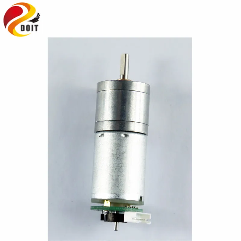DOIT-25mm 9V DC 감소 스티어링 기어 모터 1 개, 로봇 자동차 탱크 섀시 크롤러 원격 제어 캐터필러