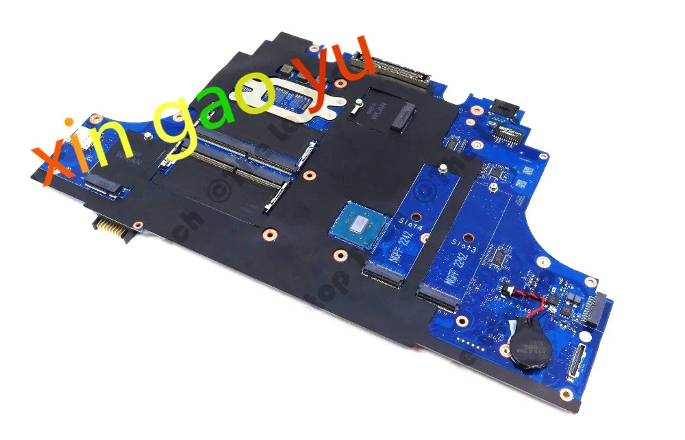 Laptop Motherboard FOR DELL For Precision 17 7710 LA-C551P FVFX8 0FVFX8 CN-0FVFX8 With i7-6820HQ