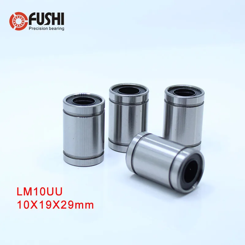 

LM10UU Ball Bearing Bushing 10*19*29 mm ( 10PCS ) Linear Motion Bearings LM10 UU 3D PRINT