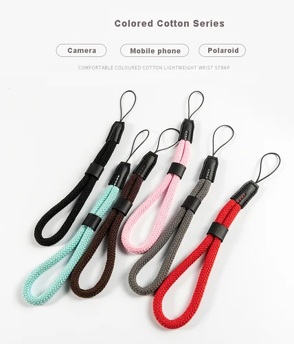 Imagen 1 del producto BIZOE correa de muñeca para cámara digital agarre de mano poliéster algodón para Fujifilm Canon Nikon Sony Polaroid Pentax Panasonic correa para cámara