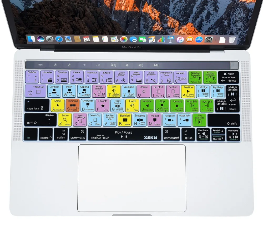 Kwmobile Protezione Tastiera Americana Compatibile Con Apple MacBook - Foto 1