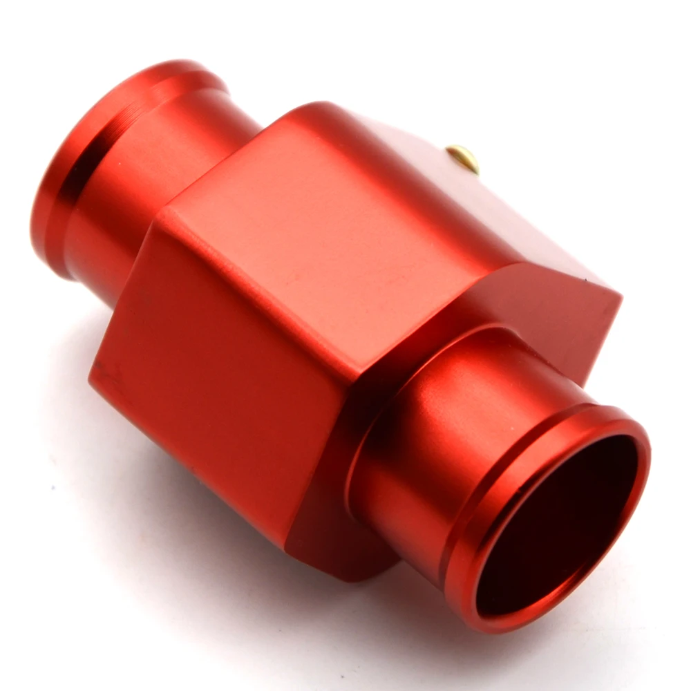 Racing Red Water Coolant Temperature Sensor Water Temp Gauge Adapter 1.25\